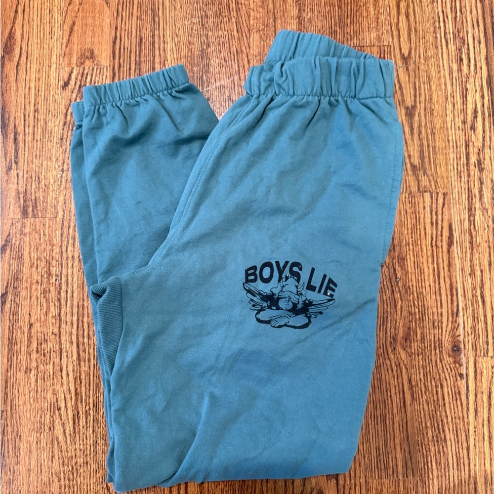 Boys lie sweatpants